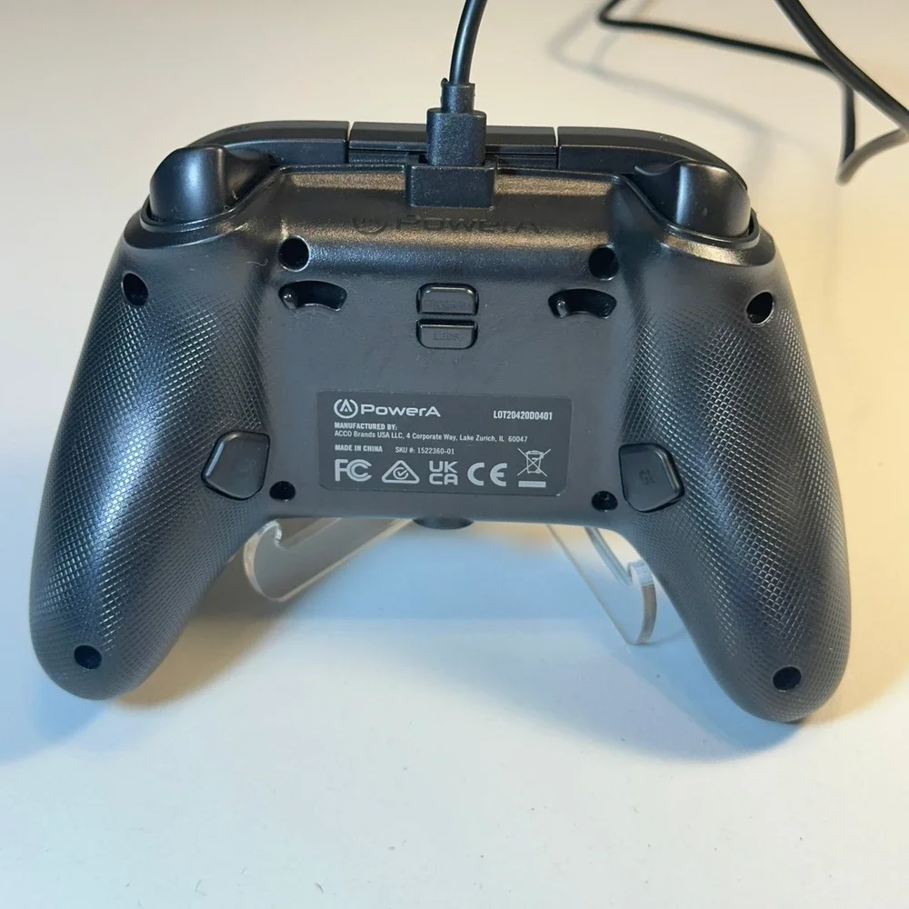 PowerA Enhanced Wired Controller for Xbox‎ Series X S Black with RGB Lighting